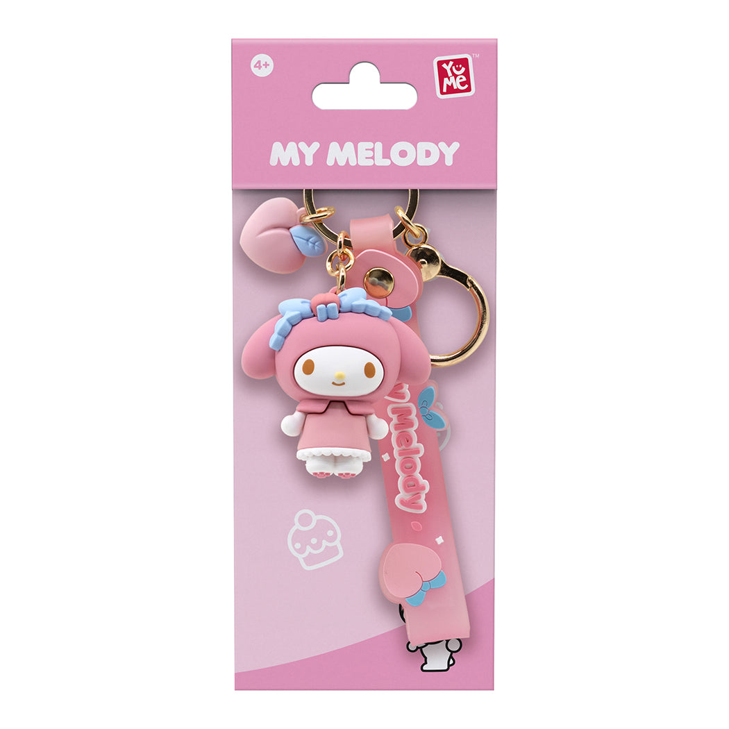 Portachiavi Hello Kitty Con Cordino Patchwork – Accessorio Originale E Simpatico – Regalo Carino Per Ragazze E Fan