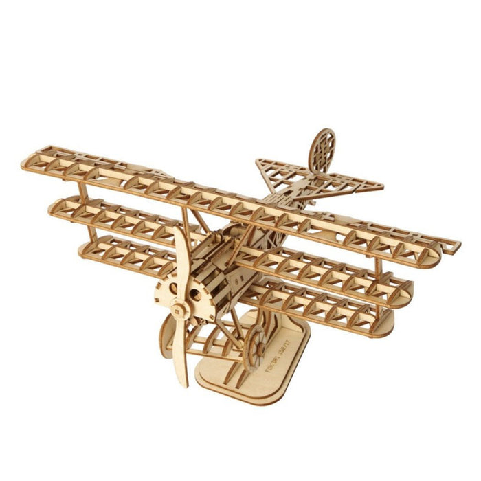 Puzzle in 3d che riproduce in miniatura un aereo