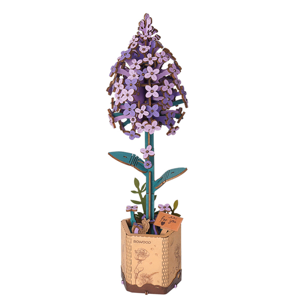 Puzzle in 3d Liliac.  Ideale  per collezionisti e appassionati di modellismo e DIY.