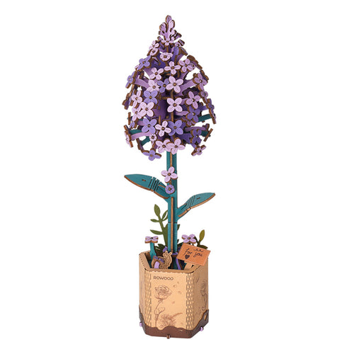 Puzzle in 3d Liliac.  Ideale  per collezionisti e appassionati di modellismo e DIY.