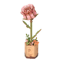Puzzle 3d Rosa Rosa|Colore:Unico