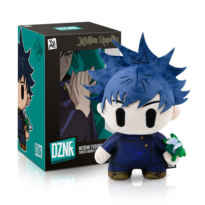 Plush artistico del personaggio Megumi Fushiguro della serie Jujutsu Kaisen
