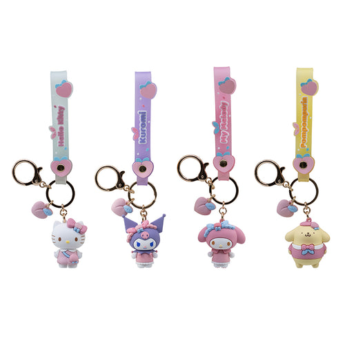 Portachiavi assortiti della serie  Hello Kitty and Friends.