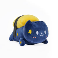 Morbido peluche a forma di gatto sushi versione notturna