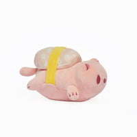 Peluche super squishy a gatto sushi colore sakura