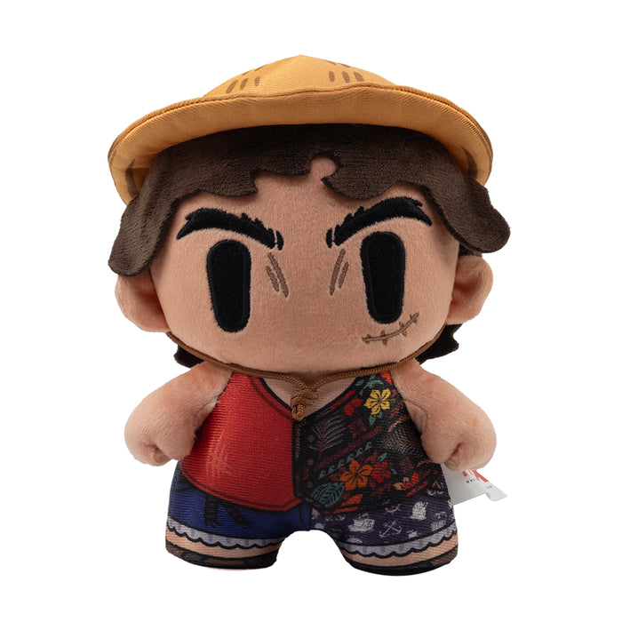 Plush artistico del personaggio Monkey D. Luffy della serie One Piece