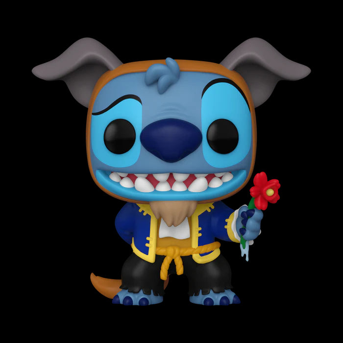 Funko Pop di Stitch travestito da La Bestia.