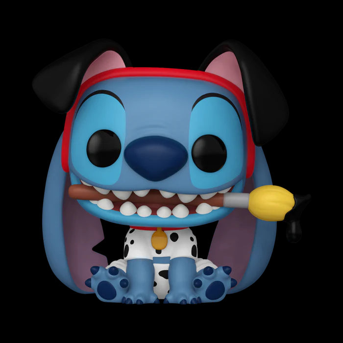 Funko Pop di Stitch travestito da Pongo.