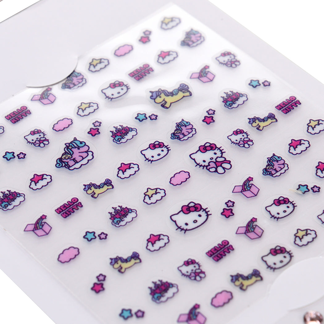 72 sticker e 24 strass per manicure di Hello Kitty