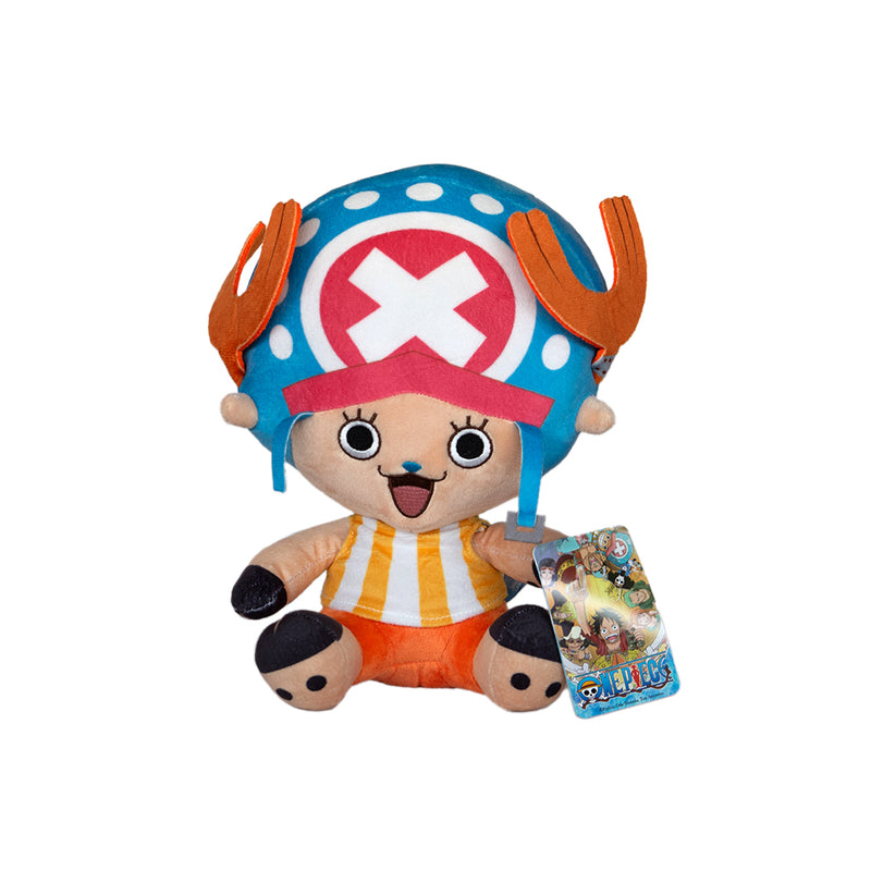 Plush del personaggio Chopper di One Piece.