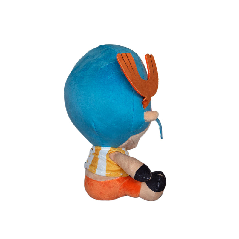 Plush del personaggio Chopper di One Piece.