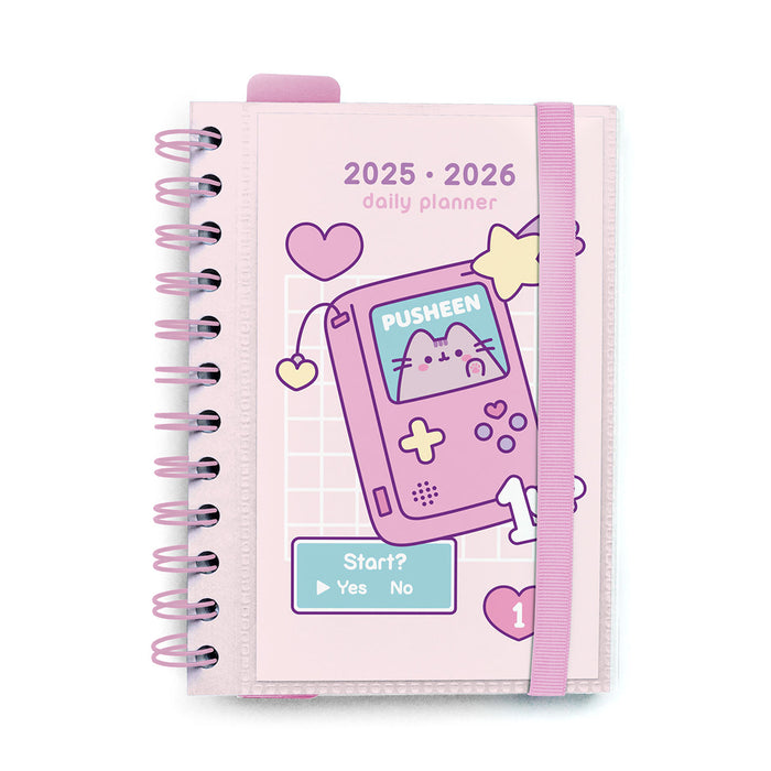 Agenda giornaliera 11 mesi con il personaggio di Pusheen.