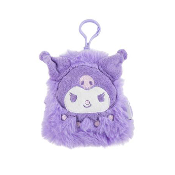 Portamonete rosa in peluche di Kuromi