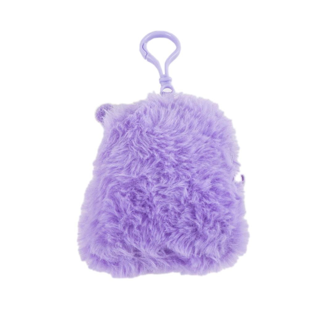 Portamonete rosa in peluche di Kuromi