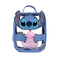 Beauty Case di Stitch,  contiene all'interno un grazioso astuccio in peluche a forma di stella.