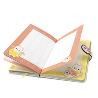 Notebook formato B6 con copertina soft touch e chiusura magnetica. Le pagine all'interno hanno diversi template per organizzare al meglio i contenuti.