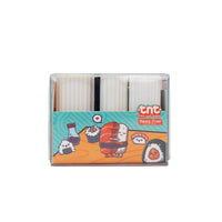 Set di 6 gomme a forma di Sushi o Street Food