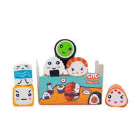 Set di 6 gomme a forma di Sushi o Street Food