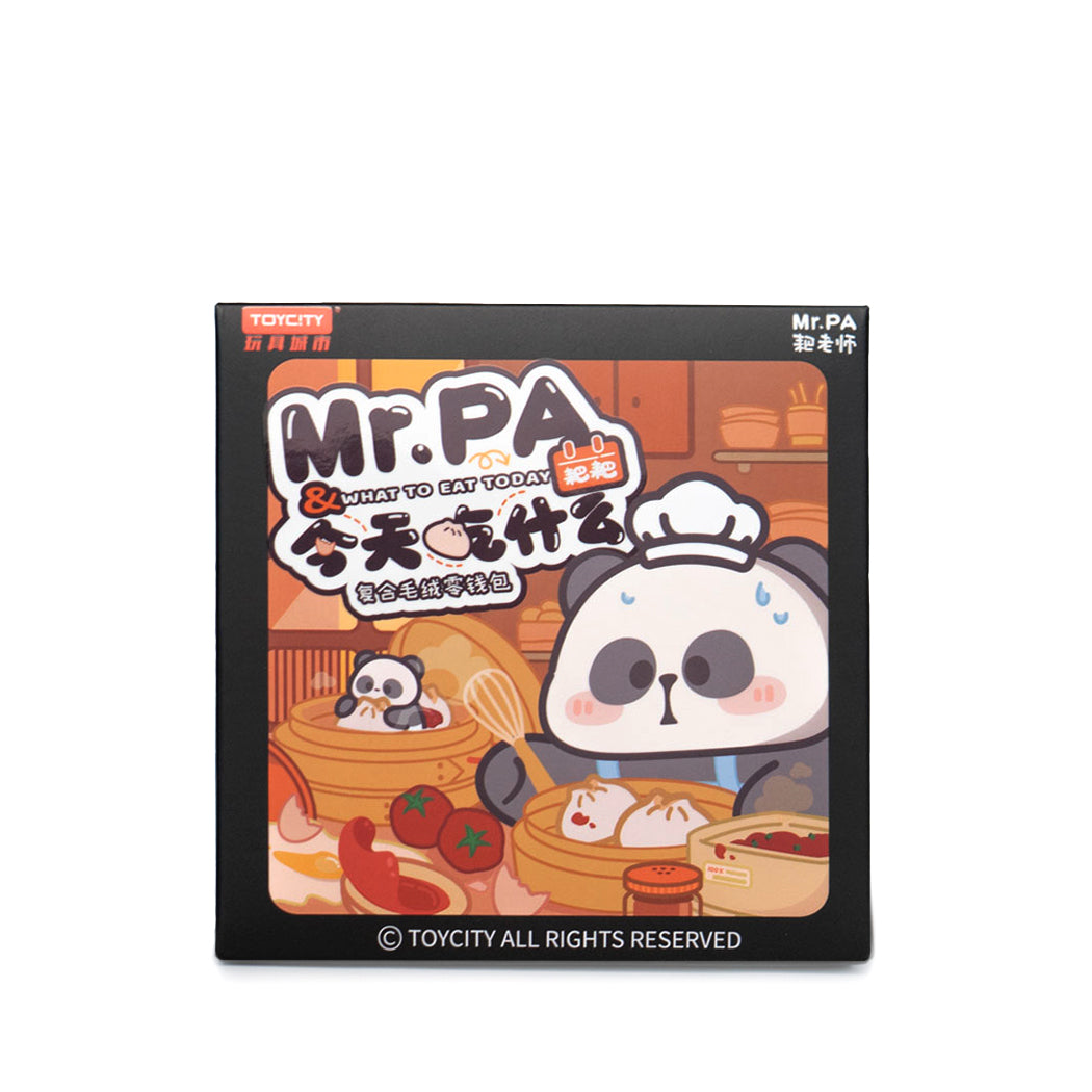 Blind Box della serie Mr Pa. Sushi, Hot Dog, Patatine? La collezione completa è composta da 6 personaggi più uno raro.