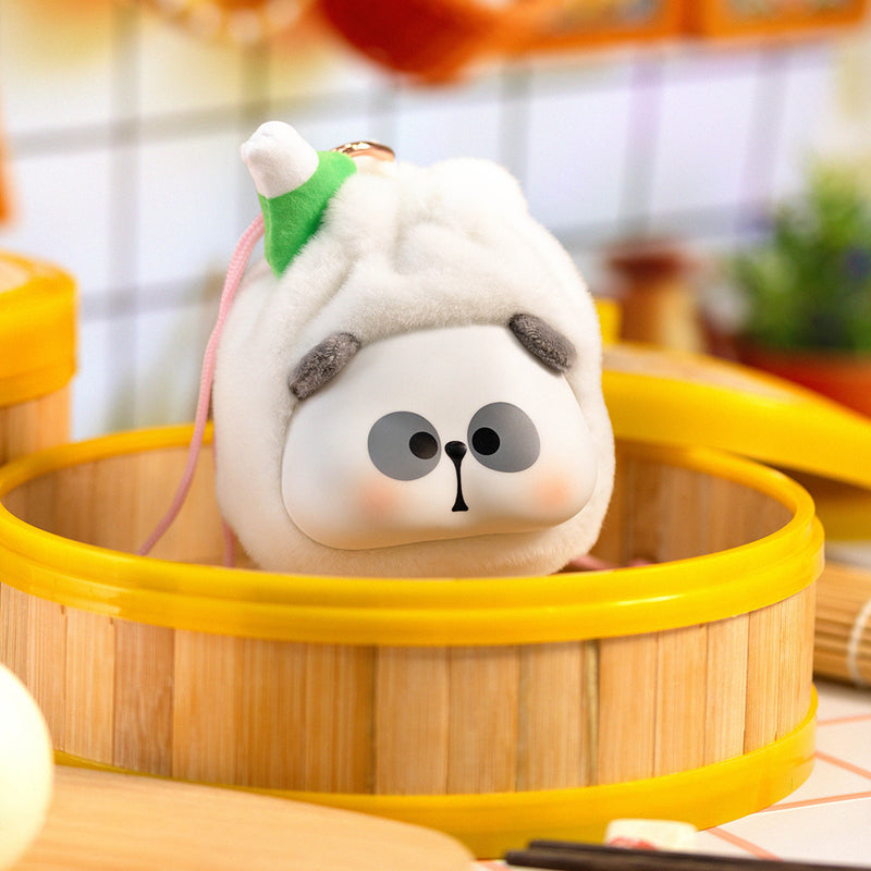 Blind Box della serie Mr Pa. Sushi, Hot Dog, Patatine? La collezione completa è composta da 6 personaggi più uno raro.