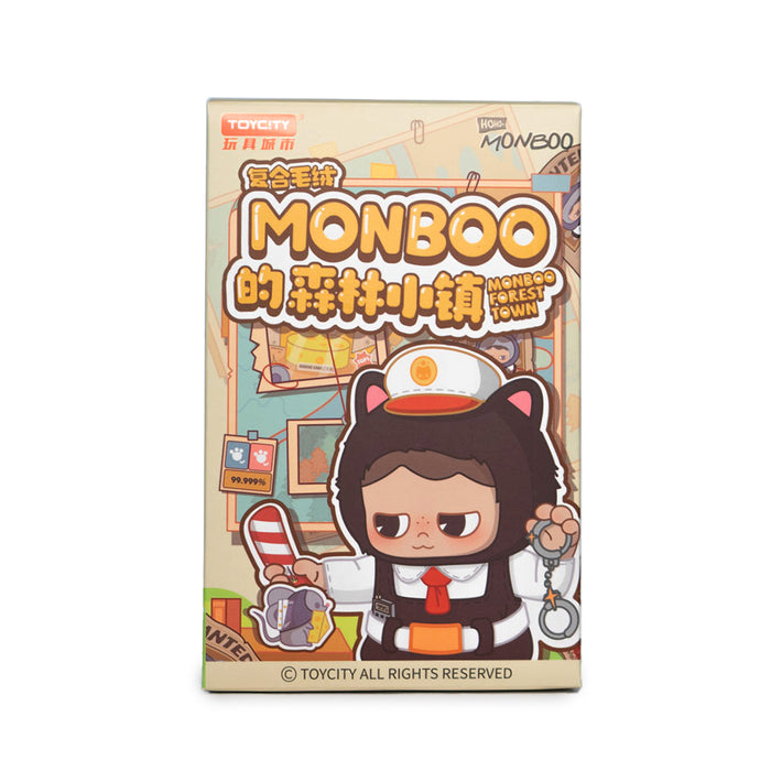 Blind Box della serie Monboo. Il dispettoso Monboo questa volta ti porta nella città immersa nel cuore della foresta