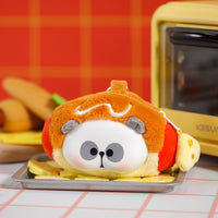 Blind Box della serie Mr Pa. Sushi, Hot Dog, Patatine? La collezione completa è composta da 6 personaggi più uno raro.