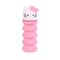 Astuccio pieghevole con i personaggi più iconici di Sanrio: Hello Kitty, My Melody e Kuromi.