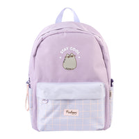 Zainetto lilla in poliestere del personaggio Pusheen