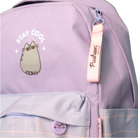 Zainetto lilla in poliestere del personaggio Pusheen