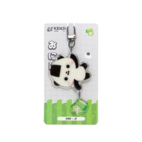 Simpatico portachiavi a forma di Panda in acrilico