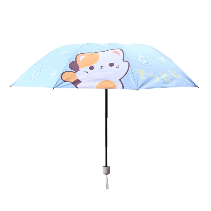 Preparati alla pioggia con questo simpatico ombrello con la stampa di un gattino nuotatore!