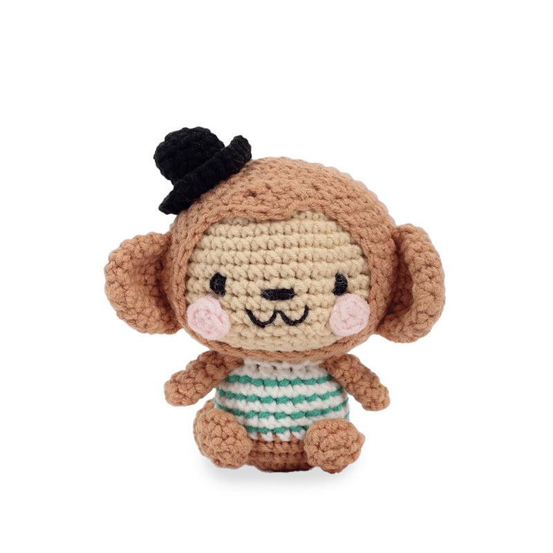 Kit completo per realizzare una simpatica scimmietta.