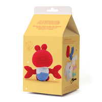 Kit completo per realizzare un simpatico granchietto.