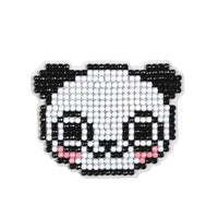 Kit completo per realizzare il mosaico di un panda.