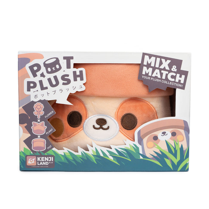 Plush a forma di vaso.