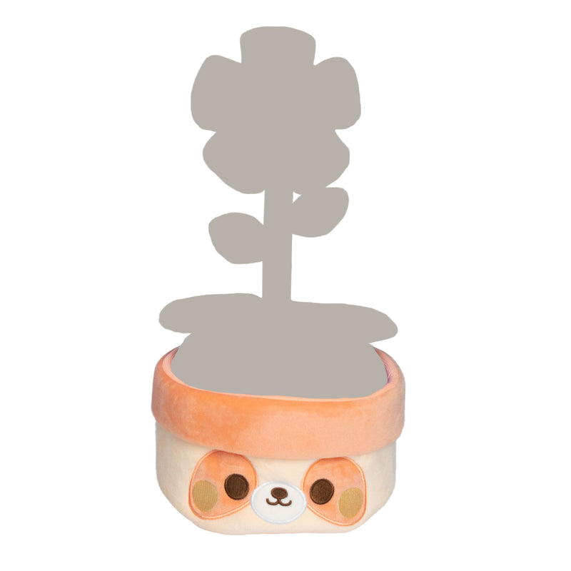 Plush a forma di vaso.