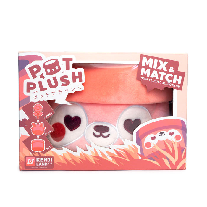 Plush a forma di vaso.