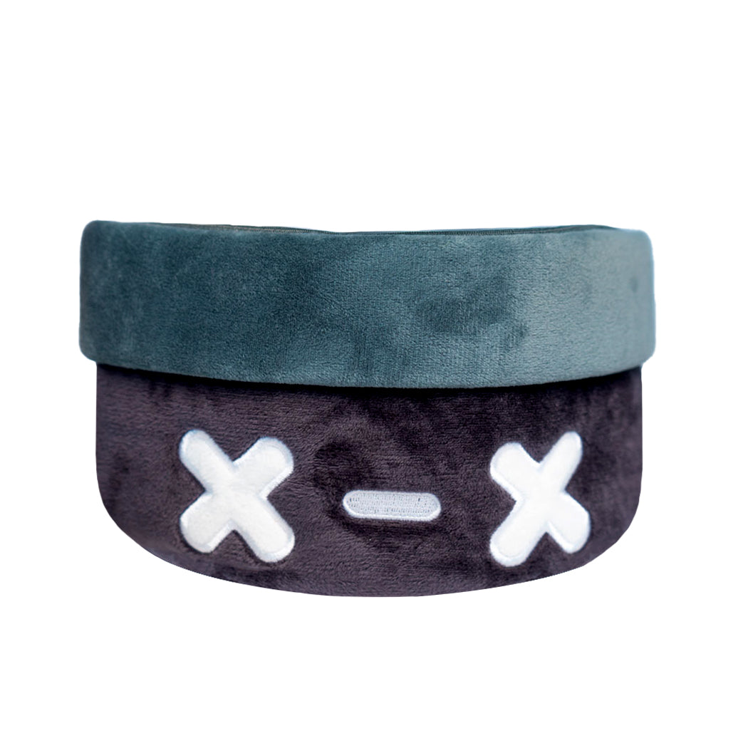 Plush a forma di vaso.