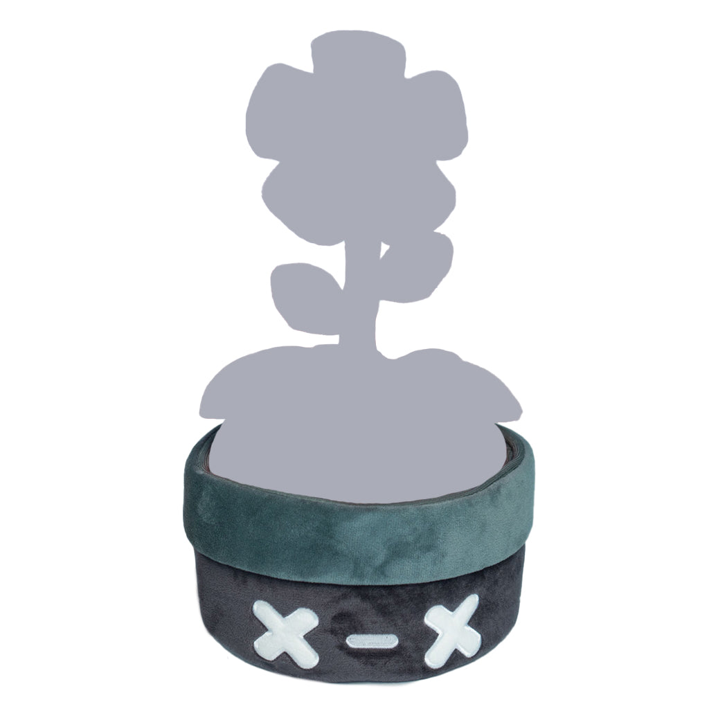 Plush a forma di vaso.