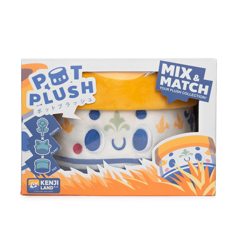 Plush a forma di vaso.