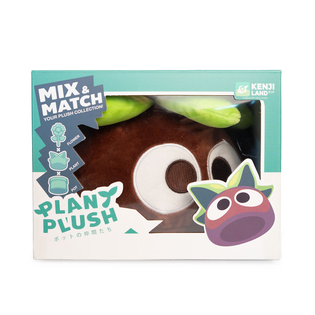 Plush a forma di pianta.