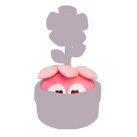 Plush a forma di pianta.