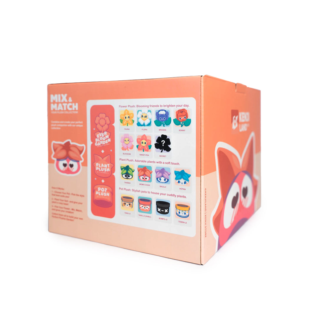 Plush a forma di pianta.