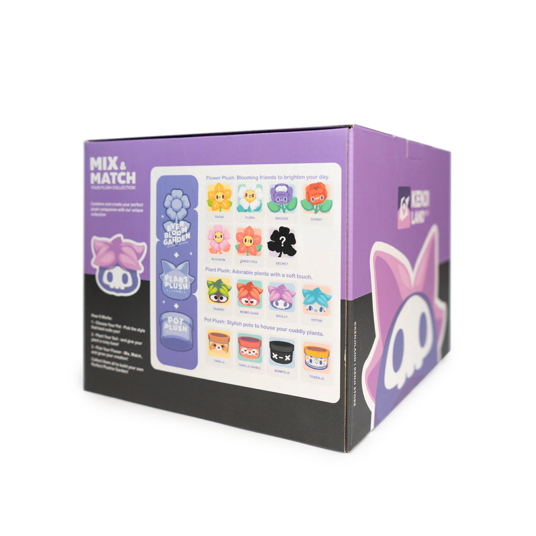 Plush a forma di pianta.