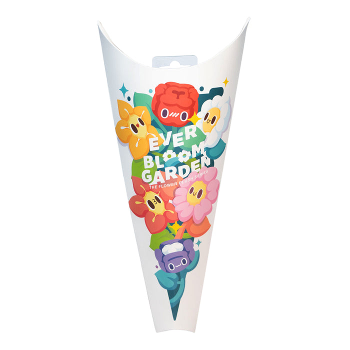 Plush a forma di fiore contenuto in una mystery box