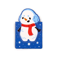 Set di segnalibri magnetici a forma di decorazioni natalizie.