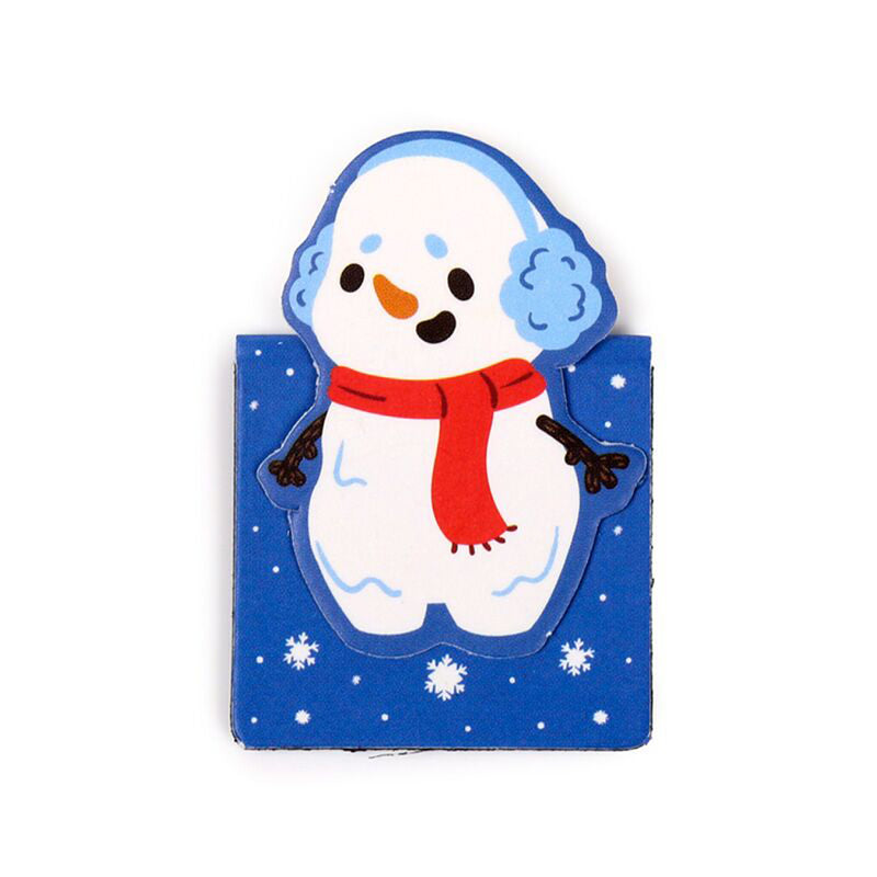 Set di segnalibri magnetici a forma di decorazioni natalizie.