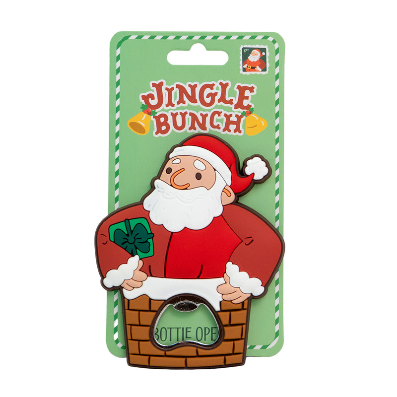 Apribottiglie a forma di Santa Claus.