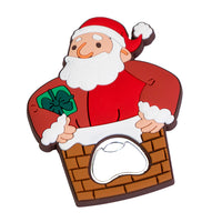 Apribottiglie a forma di Santa Claus.