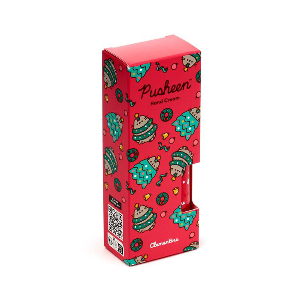 Crema idratante per mani dalla texture leggera alla fragranza di mandarino di Pusheen.